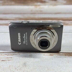 Canon PowerShot ELPH 100 HS 12.1MP Gray Camera Battery No Charger Scratches